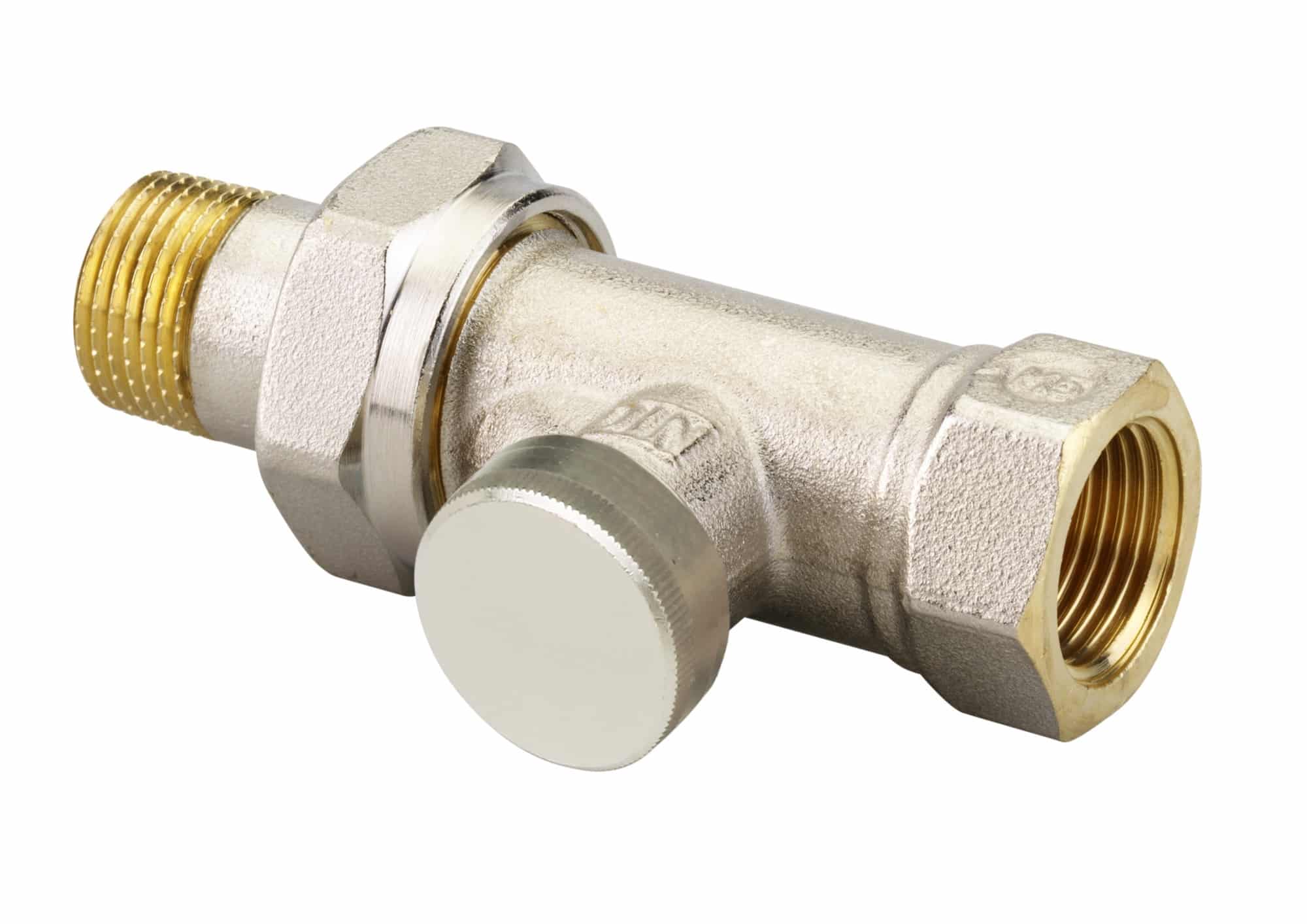 Danfoss Commercial lockshield valves without draincock connector, type