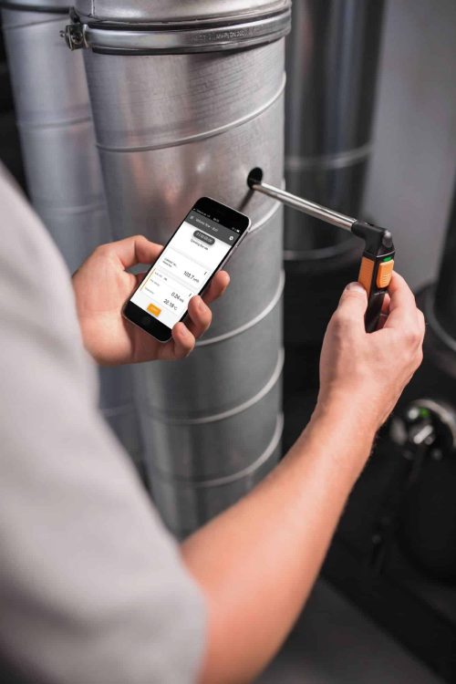 0560 1405 7 testo 405i bluetooth hot-wire anemometer