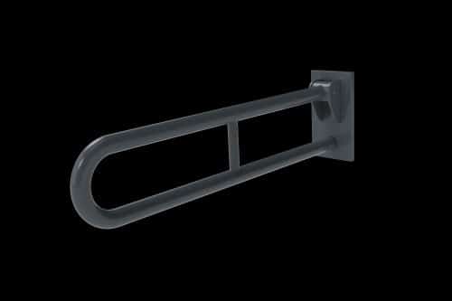 105SC DG scaled Friction hinged rail, stainless steel, concealed fixing, 800mm