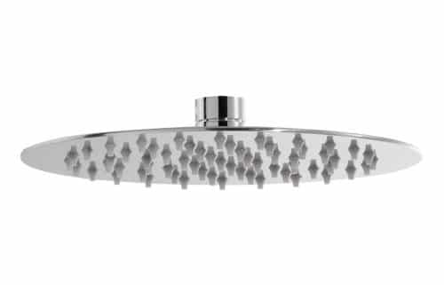 Abode Storm Slimline 200x200x3mm Circular Showerhead - St/Steel
