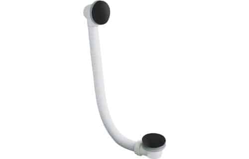Abode Euphoria Bath Overflow & Clicker Waste - Matt Black
