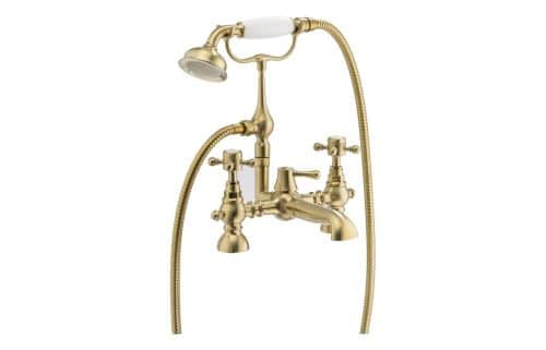 Abode Sentiment Bath Shower Mixer - Brushed Brass