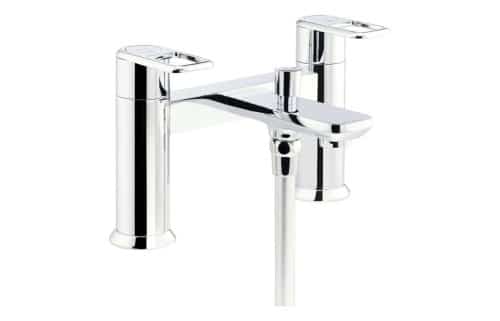 Abode Levarto Deck Mounted Bath Shower Mixer - Chrome