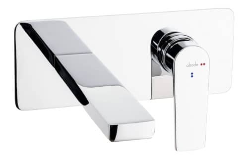 Abode Aquip Wall Mounted Basin / Bath Mixer - Chrome