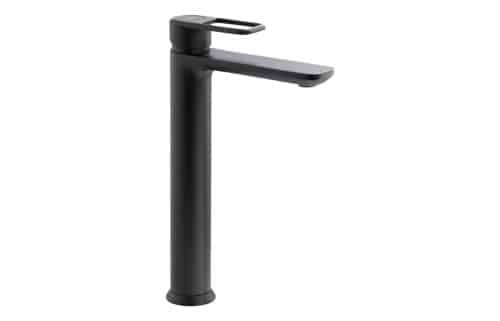 Abode Levarto Tall Basin Mixer - Matt Black