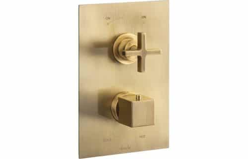 Abode Serenitie Concealed Shower (2 Exit) - Antique Brass