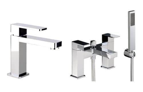 Abode Fervour Pack Offer 2 (Basin Mixer & Bath/Shower Mixer) - Chrome