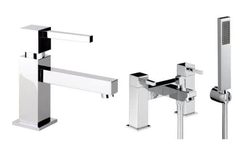 Abode Zeal Pack Offer 2 (Basin Mixer & Bath/Shower Mixer) - Chrome