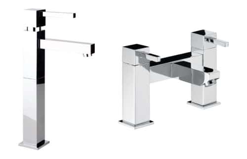 Abode Zeal Pack Offer 3 (Tall Basin Mixer & Bath Filler) - Chrome