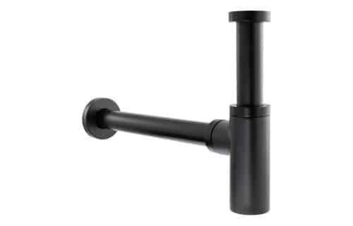 Abode Uno Basin Bottle Trap - Matt Black