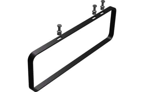 Abode Tableau Optional Towel Rail - Matt Black