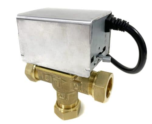 EPH Controls 3 Port Valve Mid Position – Compression