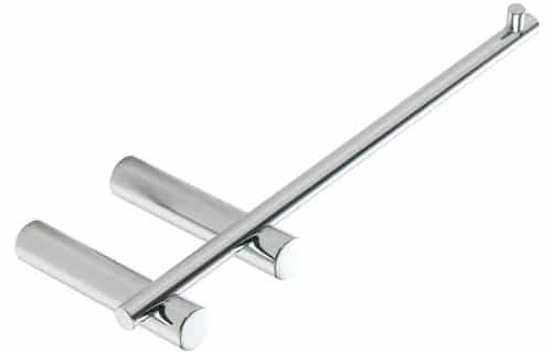 Coral Toilet Roll Holder - Chrome