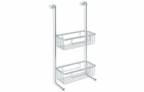 Flores 2-Tier Shower Caddy - Chrome