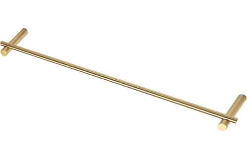 Coral 45cm Towel Rail - Brushed Brass