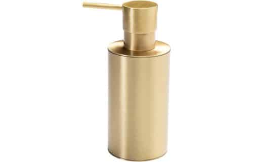 Coral Wall Mounted Soap Dispenser - Brushed Brass