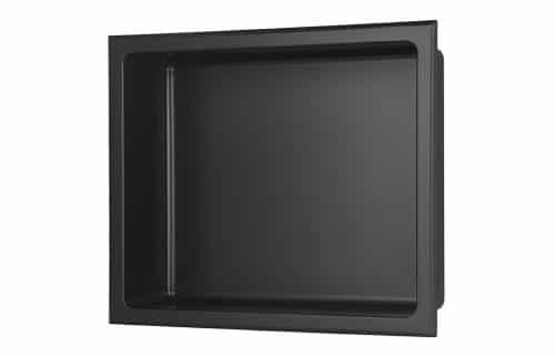 305x360mm Bathroom Niche - Matt Black