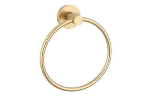 Barents Towel Ring - Brushed Brass