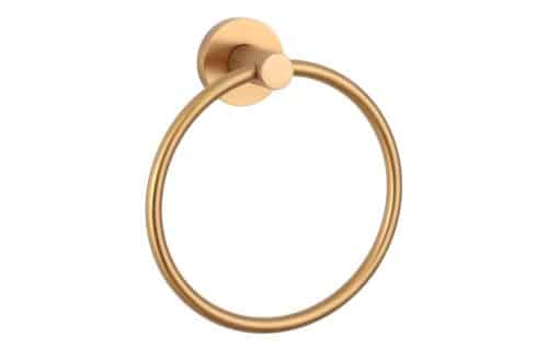 Barents Towel Ring - Brushed Bronze