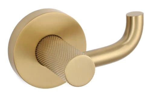 Barents Robe Hook - Brushed Brass
