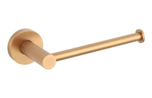 Barents Toilet Roll Holder - Brushed Bronze