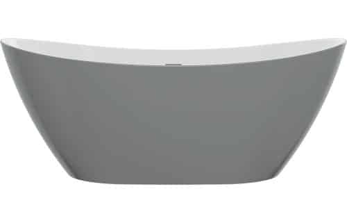 Eiffel Freestanding 1700x780x690mm Bath - Grey