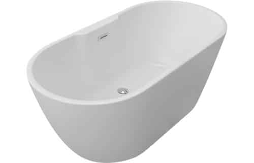 Golden Gate Freestanding 1655x745x580mm 0TH Bath - Gloss White