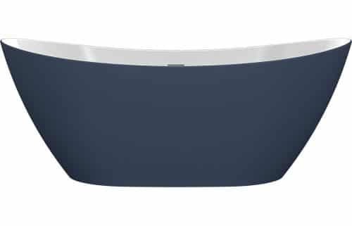 Eiffel Freestanding 1700x780x690mm Bath - Matt Blue