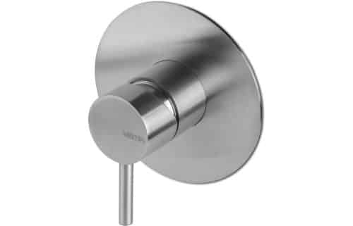 Vema Tiber Single Outlet Shower Mixer - St/Steel