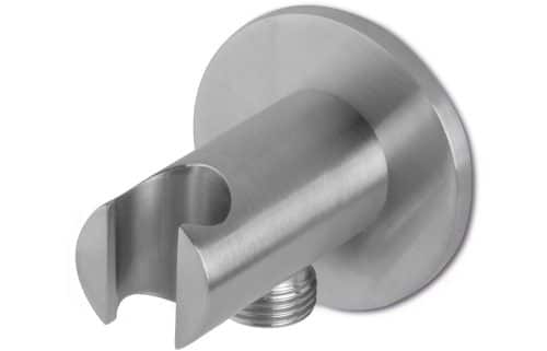 Vema Tiber Handset Wall Bracket & Outlet - St/Steel