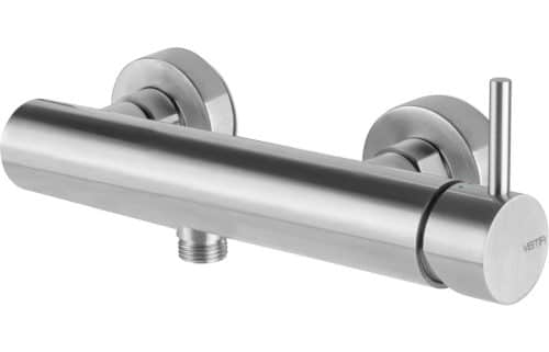 Vema Tiber Single Outlet Bar Valve - St/Steel