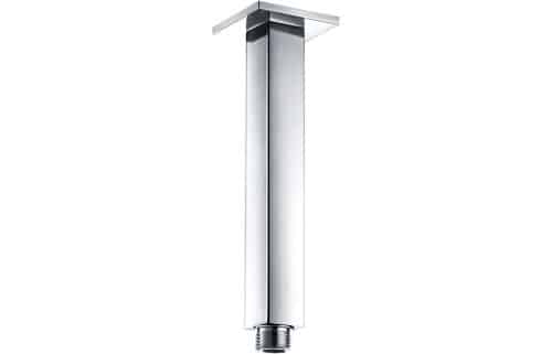 Yosemite 180mm Square Ceiling Arm - Chrome