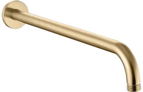 Gullfoss 320mm Round Shower Arm - Brushed Brass