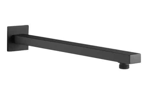 Yosemite 350mm Square Shower Arm - Matt Black