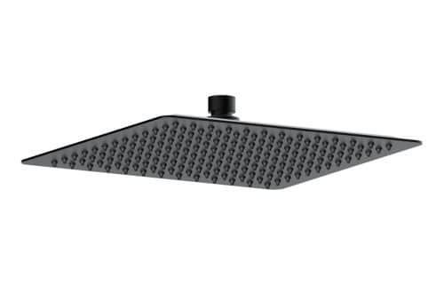 Yosemite 250mm Square Ultraslim Showerhead - Matt Black