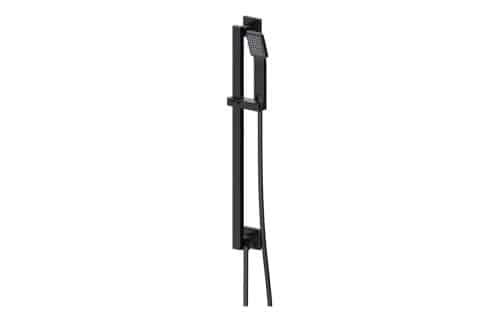 Yosemite Square Riser Rail Kit w/Elbow & Handset - Matt Black