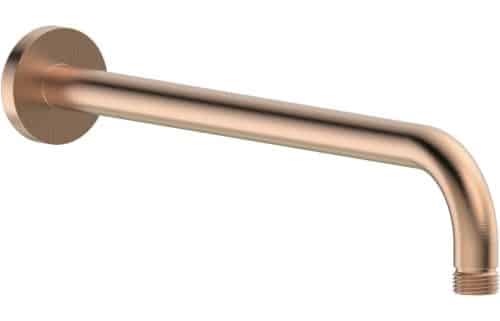 Gullfoss 320mm Round Shower Arm - Brushed Bronze