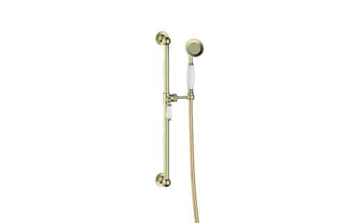 Kalambo Traditional Slider Rail Kit - Brushed Brass