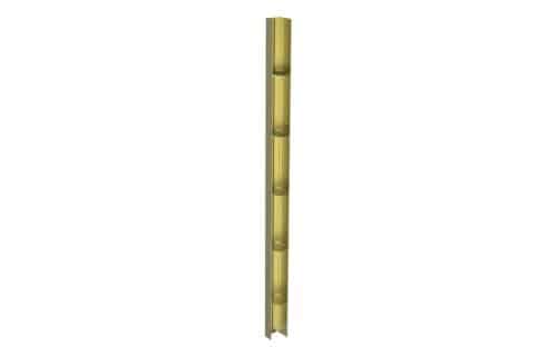 Montasio 1950mm Wetroom Storage Shelves - Brushed Brass