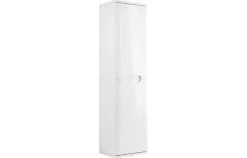 Nanya 350mm 2 Door Wall Hung Tall Unit - White Gloss