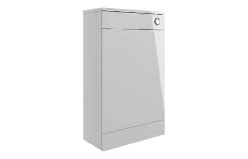 Moai 500mm Floor Standing WC Unit - Grey Gloss