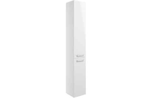 Ontika 350mm Floor Standing 2 Door Tall Unit - White Gloss
