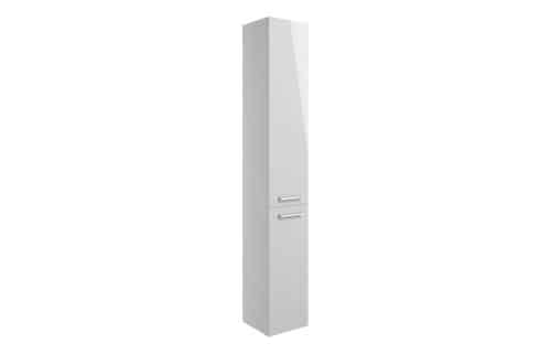 Moai 350mm Floor Standing 2 Door Tall Unit - Grey Gloss