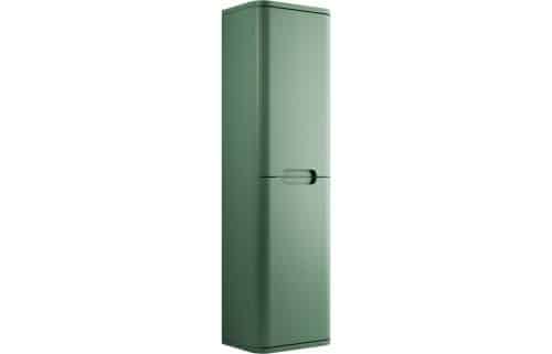 Nanya 350mm 2 Door Wall Hung Tall Unit - Matt Sage Green