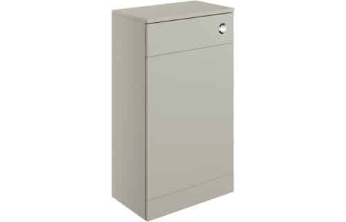 Horseshoe Bend 500mm WC Unit - Matt Latte