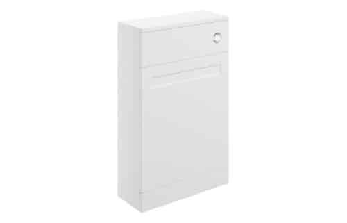 White Cliffs 500mm Floor Standing WC Unit - Matt White