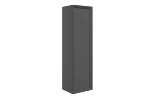 Wave 345mm Wall Hung 1 Door Tall Unit - Matt Clay