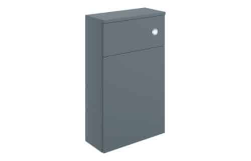 Wave 503mm Floor Standing WC Unit - Matt Storm Blue