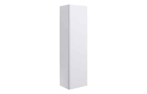 Danube 350mm Wall Hung 1 Door Tall Unit - Matt White