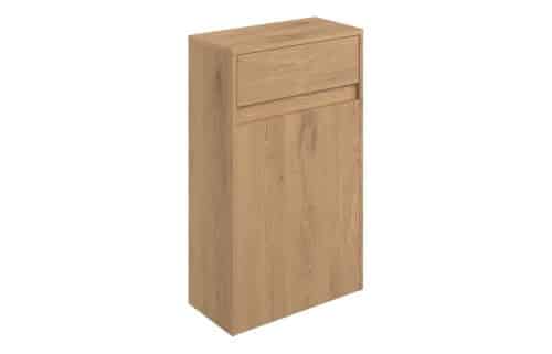 Balancing 500mm Floor Standing WC Unit - Seville Oak